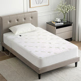 Giselle Electric Blanket Bamboo Fabric King Single Fitted Heated Pad Underlay Washable Winter