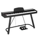 Alpha 88 Keys Electronic Piano Keyboard Digital Electric w/ Stand Semi-Weighted