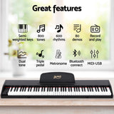 Alpha 88 Keys Digital Piano Keyboard Electronic w/ Stand