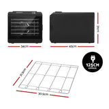 Devanti Food Dehydrator 6 Tray Fruit Dryer Jerky Maker With Stainless Steel Rack