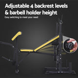 Everfit Weight Bench 14in1 Press Multi-Station Fitness Home Gym Equipment