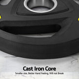 Everfit Weight Plates Olympic 5kgx2 Dumbbells Barbells Plate Weight Lifting Home
