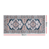 Artiss 80 x 180 cm Washable Runner Area Rug No Hard Glue Quilt-Like Soft for Home Decor, 0.5cm Ultra-Thin Pet Friendly Bohemian Medallion Bedroom Carpet