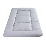 Giselle Bedding 10cm Japanese Floor Mattress Foldable Futon Mattress Washable Cover Straps