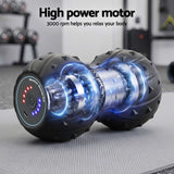 Everfit Electric Vibrating Peanut Massage Ball 5 Adjustable Levels High Power 3000RPM Motor 4D Floating Point Deep Tissue Trigger Point Muscle Relaxation Yoga Home Gym Type-C Rechargeable Support 80kg