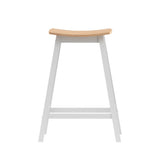 Artiss 2x Bar Stools Wooden Chairs Oak