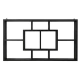 Artiss Floating Wall Shelves Bookshelf Black