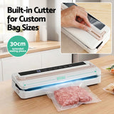 Devanti Food Vacuum Sealer Machine 110W 60KPA 6 Modes White