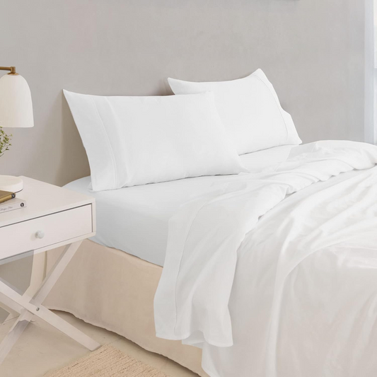 ROYAL COMFORT - Balmain 1000TC Bamboo cotton 4 piece Sheet Sets Queen