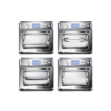 KITCHEN COUTURE 24L DIGITAL AIR FRYER STAINLESS STEEL