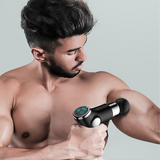 FITSMART LCD DISPLAY BLACK MINI MASSAGE THERAPY DEVICE