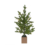 SANTAS HELPER WARM LIGHT 60CM CHRISTMAS TREE