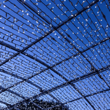 LUMIFX 300 LED SOLAR POWERED STRING LIGHTS 8 LIGHT EFFECTS 15 METRES - WARM WHITE