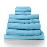ROYAL COMFORT EDEN EGYPTIAN COTTON 600 GSM 8 PIECE TOWEL PACK BLUSH