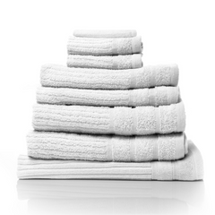 ROYAL COMFORT EDEN EGYPTIAN COTTON 600 GSM 8 PIECE TOWEL PACK BLUSH