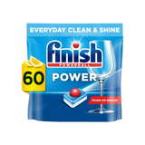 FINISH DISHWASHER TABLETS POWERBALL POWER ALL IN 1 LEMON PK60