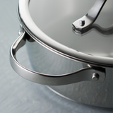 TRAMONTINA TEMPO 7 PIECE STAINLESS STEEL COOKWARE SET
