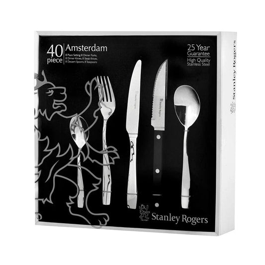 STANLEY ROGERS AMSTERDAM 40PC CUTLERY SET