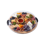 FARBERWARE BUILD-A-BOARD BAMBOO DIVIDED SERVING BOARD 35.5CM