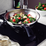 TRAMONTINA SOLAR 4PC TRI PLY STAINLESS STEEL COOKWARE SET