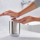 JOSEPH JOSEPH Presto Steel Soap Dispenser - White