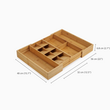 JOSEPH JOSEPH DrawerStore Bamboo Expandable Organiser