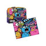 PUZZLE MASTER 100 Piece Lunch Box Puzzle Monster Mash AR Edition