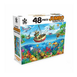 Puzzle Master 48 Piece Jumbo Floor Puzzle Fisherman’s Wharf
