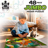 Puzzle Master 48 Piece Jumbo Floor Puzzle Aussie Animals