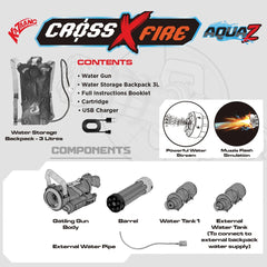 CrossXFire  AquaZ - Punisher Electric Water Blaster