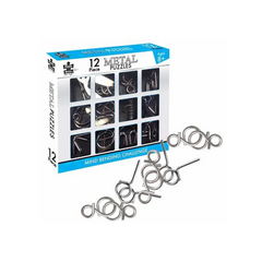 Puzzle Master 12 Metal Puzzles
