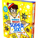 Book Collection Where's Wally The Super Six!
