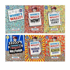 Book Collection Where's Wally The Super Six!