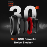 QB WIRELESS NOSE CANCELLING PROTECTIVE HEADPHONES