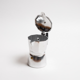 COFFEE CULTURE SILVER COFFEE MAKER - 3 CUP