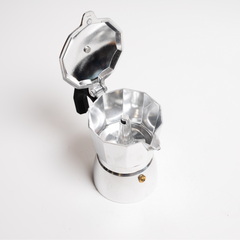 COFFEE CULTURE SILVER COFFEE MAKER - 3 CUP