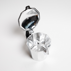 COFFEE CULTURE SILVER COFFEE MAKER - 6 CUP