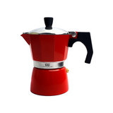 COFFEE CULTURE RED COFFEE MAKER - 9 CUP