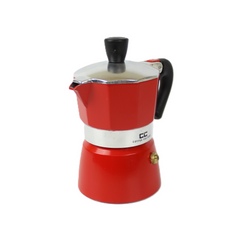 COFFEE CULTURE RED COFFEE MAKER - 9 CUP