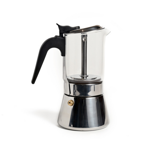 COFFEE CULTURE HEAVY DUTY MOKA POT, 10 CUP
