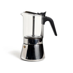 COFFEE CULTURE HEAVY DUTY MOKA POT, 4 CUP