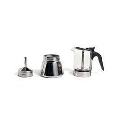 COFFEE CULTURE HEAVY DUTY MOKA POT, 4 CUP