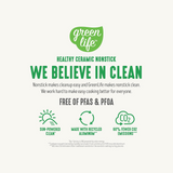 GREENLIFE BY GREENPAN SOFT GRIP CERAMIC 16 PIECE COOKWARE SET