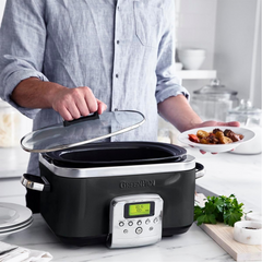 GREENPAN SLOW COOKER 6L BLACK