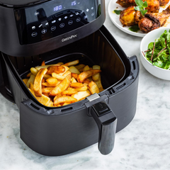 GREENPAN BISTRO AIRFRYER 7.2L WITH REMOVABLE BASKET BLACK