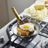 GREENPAN PADOVA STAINLESS STEEL INDUCTION 6 PIECE COOKWARE SET