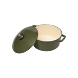 Classica Cast Iron Dutch Oven 26cm, Olive Green