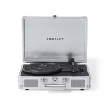 CROSLEY CRUISER BLUETOOTH PORTABLE TURNTABLE - SILVER