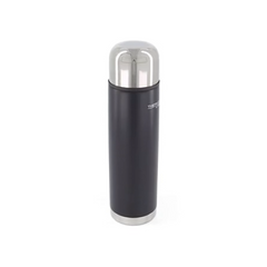 THERMOS VACUUM INSULATED SLIMLINE FLASK 1L MATTE BLACK