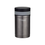 THERMOS VACUUM INSULATED FOOD JAR WITH SPOON 500ML SMOKE